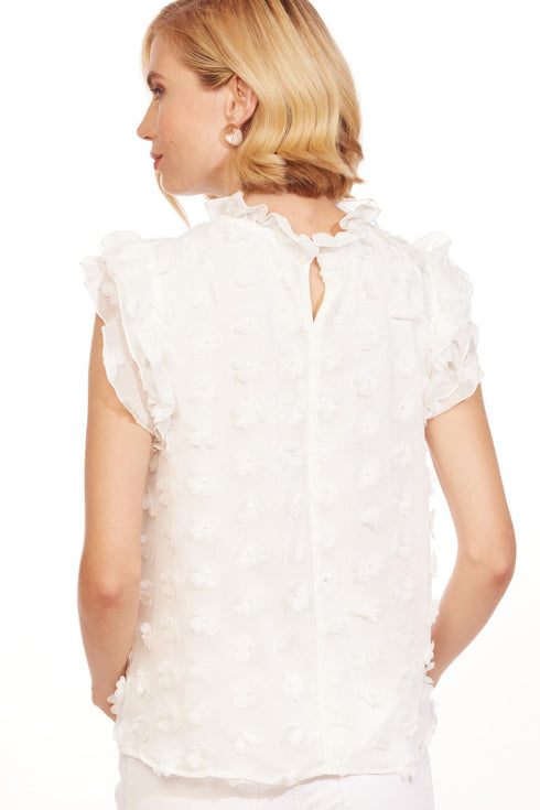 Vixen Top - White Petal